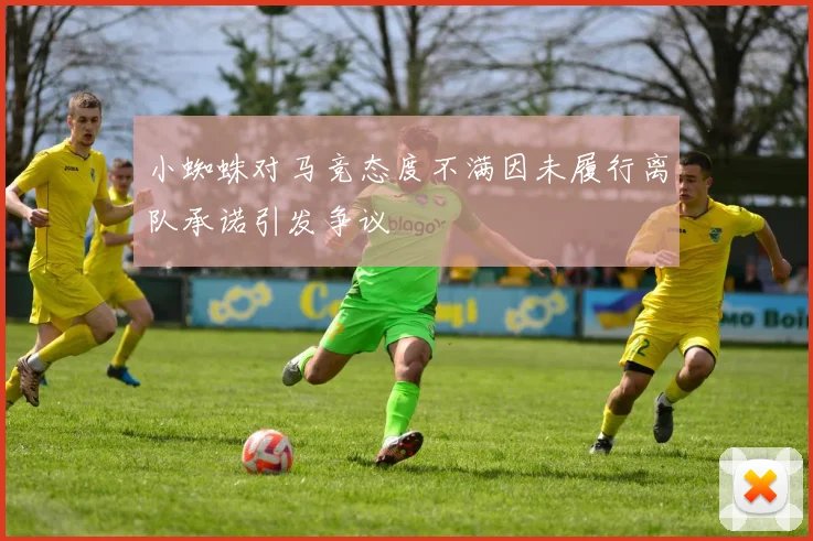 小蜘蛛对马竞态度不满因未履行离队承诺引发争议